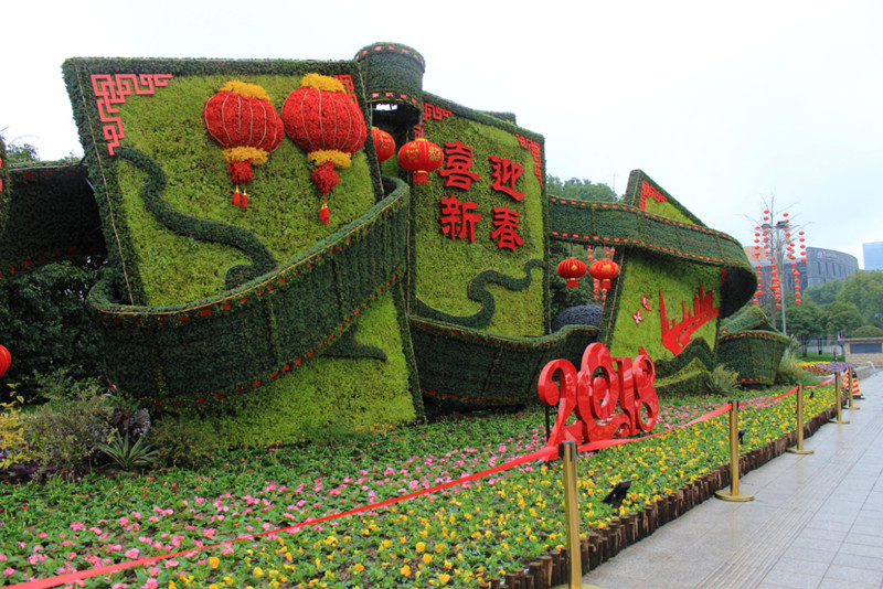 春节绿雕